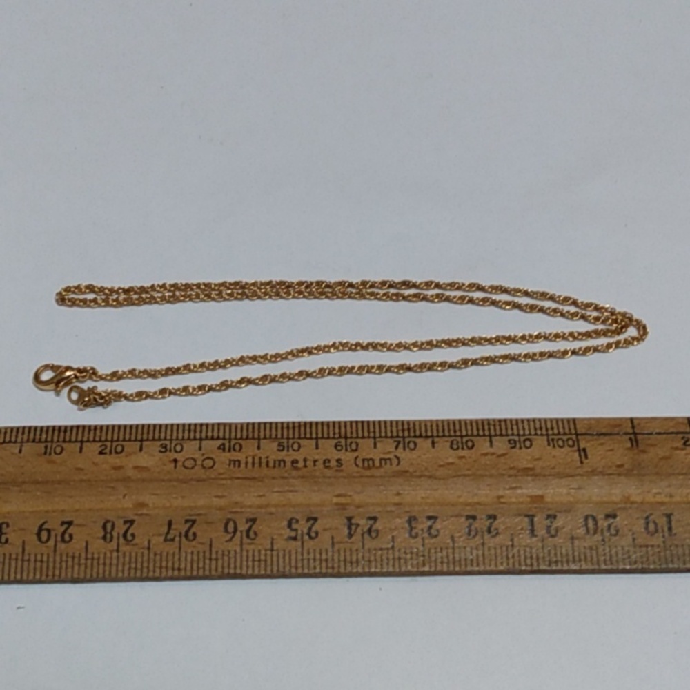 13?56ct unmarked gold tonnes heavy necklace chain